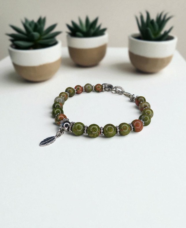 Bracciale Unakite