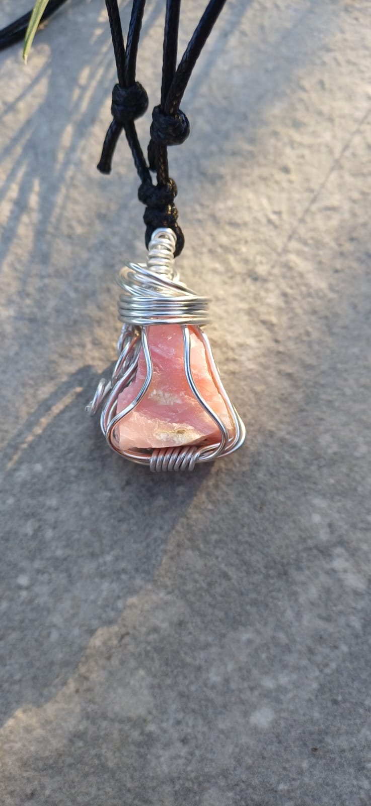 Ciondolo Opale Rosa grezzo - immagine 4
