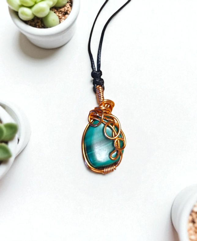 Ciondolo Malachite