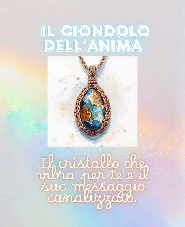 Il Ciondolo dell’Anima – Scelta Medianica e Messaggio Canalizzato
