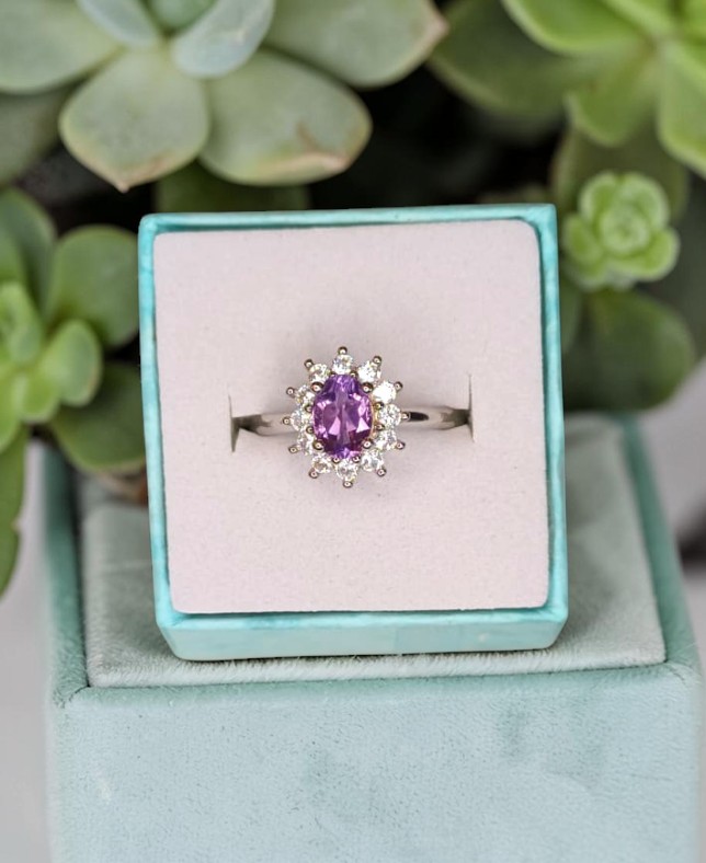 Anello Royal – Ametista Naturale | Pace Profonda e Connessione Spirituale