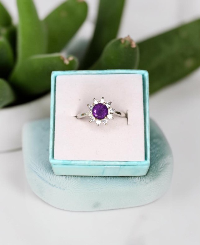 Anello Royal – Ametista Naturale | Pace Profonda e Connessione Spirituale